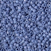 DB2318 Miyuki Delica Seed Beads Size 11/0 Frosted Opq Glazed Blu