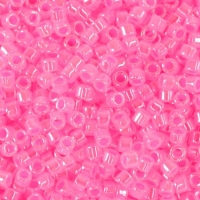 DB246 Miyuki Delica Seed Beads 11/0 Hot Pink Ceylon 7.2GM