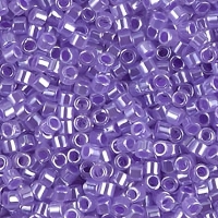 DB249 Miyuki Delica Beads Size 11/0 Light Purple Ceylon 7.2GM