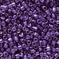 DB2510 Miyuki Delica Seed Beads 11/0 Duracoat Galvanized Lilac