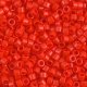 DB727 Miyuki Delica Seed Beads 11/0 Opaque Light Siam Red