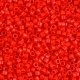 DB727 Miyuki Delica Seed Beads 11/0 Opaque Light Siam Red