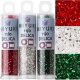 Miyuki Delica Seed Beads 11/0 Combo: Christmas Collection