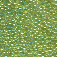Miyuki Drop Beads 2.8mm 9GM TR Chartreuse AB