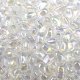 Miyuki Long Drop Beads 3x5.5mm Crystal AB 25GM