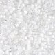 Miyuki Square Seed Beads 1.8mm, ICL White / Crystal 8.2GM