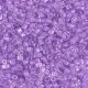 Miyuki Square Seed Beads 1.8mm, ICL Orchid / Crystal 8.2GM