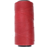 Knot-It Waxed Brazilian Cord, 1mm Dia 144M Crimson