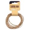 BeadSmith Leather Cord 1mm - 5YD Natural