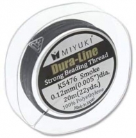 Miyuki Dura-Line Beading Thread Smoke Grey,0.12mm 20M