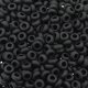 Demi Round Seed Beads Size 6/0 8.2GM Opaque Matte Black