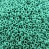 Demi Round Seed Beads Size 8/0 8.5GM Opaque Turquoise