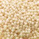 Seed Beads Round Size 11/0 28GM Opaque Luster Cream