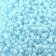 Seed Beads Round Size 11/0 28GM Opaque Luster Pale Blue