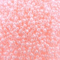 Seed Beads Round Size 11/0 28GM Ceylon Light Pink