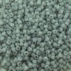 Seed Beads Round Size 11/0 28GM Ceylon Frosted Smoke-Gray