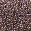 Seed Beads Round Size 11/0 28GM IC Crystal / Rose Lined 11-267