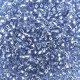 Seed Beads Round Size 11/0 28GM Silver Lined Light Sapphire