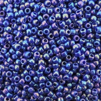 Seed Beads Round Size 11/0 28GM Opaque RB Navy Blue