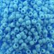 Seed Beads Round Size 8/0 Opaque Turquoise Blue 28GM 8-43