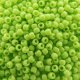Seed Beads Round Size 11/0 28GM Opaque Sour Apple