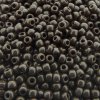 Seed Beads Round Size 11/0 28GM Opaque Dk Chocolate Brown