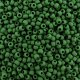 Seed Beads Round Size 11/0 28GM Matte Opq Forest Green
