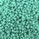 Seed Beads Round Size 11/0 28GM Opaque Turquoise Matte