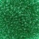 Seed Beads Round Size 11/0 28GM Transp Beach Glass Green