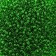 Seed Beads Round Size 11/0 28GM Transparent Grass Green