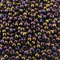 Seed Beads Round Size 11/0 28GM Metallic Purple Iris