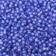 Seed Beads Round Size 11/0 IC Lt Sapphire Lined Opq Purple 28GM