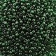 Seed Beads Round Size 11/0 28GM Trans Dark Emerald Green