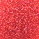 Seed Beads Round Size 11/0 28GM Hot Pink Lined Topaz