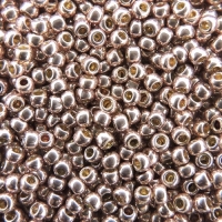 Seed Beads Round Size 11/0 28GM PermaFinish Glvnzd Blush