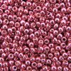 Seed Beads Round Size 11/0 28GM PermaFinish Galvanized Hot Pink