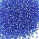Toho Round Seed Beads Size 15/0 Silver Lined Sapphire 8GM