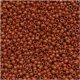 Toho Round Seed Beads Size 15/0 Opaque Terra Cotta 8GM