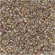 Toho Round Seed Beads Size 15/0 Gold Lined Rainbow Crystal 8GM