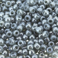 Toho Seed Beads Round Size 6/0 26GM Ceylon Smoke Gray