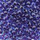 Toho Seed Beads Round Size 6/0 26GM Inside Color Aqua / Purple