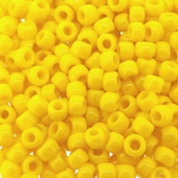 Toho Seed Beads Round Size 6/0 26GM Opaque Sunshine Yellow