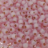 Toho Seed Beads Round Size 6/0 26GM Permafinish TL SL Rosaline