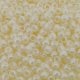 Seed Beads Round Size 8/0 Opaque Lustered Light Cream 28GM
