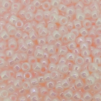 Seed Beads Round Size 8/0 28GM Ceylon Innocent Pink