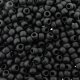Seed Beads Round Size 8/0 28GM Matte Black 8-49F
