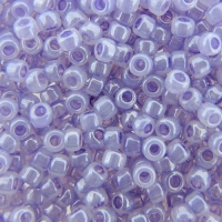 Seed Beads Round Size 8/0 Ceylon Lavender 28GM 8-918
