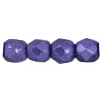 Fire Polished Faceted 2mm Round Beads 50pcs - CT SM Ultra Violet