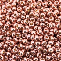 Miyuki Round Seed Beads Size 11/0 Duracoat Galvanized Brt Copper