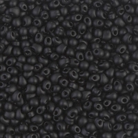 Miyuki Drop Beads 2.8mm 9GM Matte Black